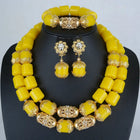 Nigerian Wedding Bead Set - Premium Multi-Layer