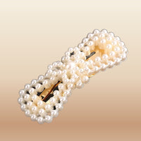 Pearl Beaded Hair Clips - Korean Style Barrettes in B2