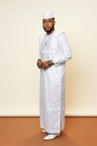 African Agbada Set - Embroidered 3-Piece