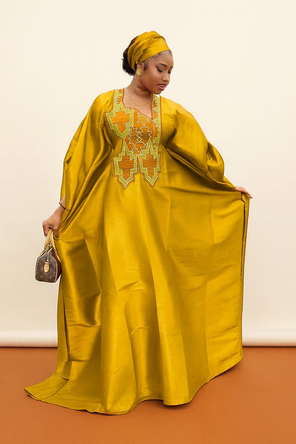 Women's Embroidered Boubou – One Size