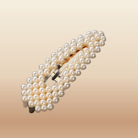Pearl Beaded Hair Clips - Korean Style Barrettes in A2