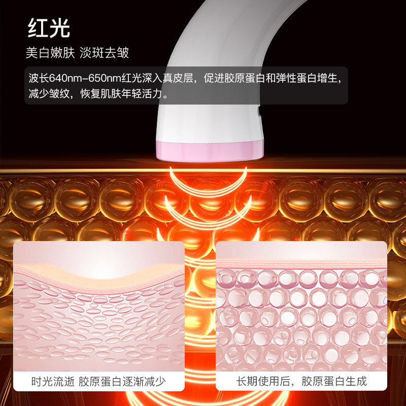 Red And Blue Light Therapy Device Acne Remover Face