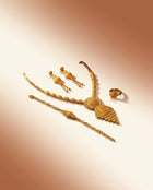 Dubai Grand Pendant Necklace - African Luxury Set