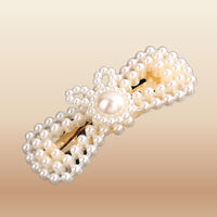 Pearl Beaded Hair Clips - Korean Style Barrettes in B5