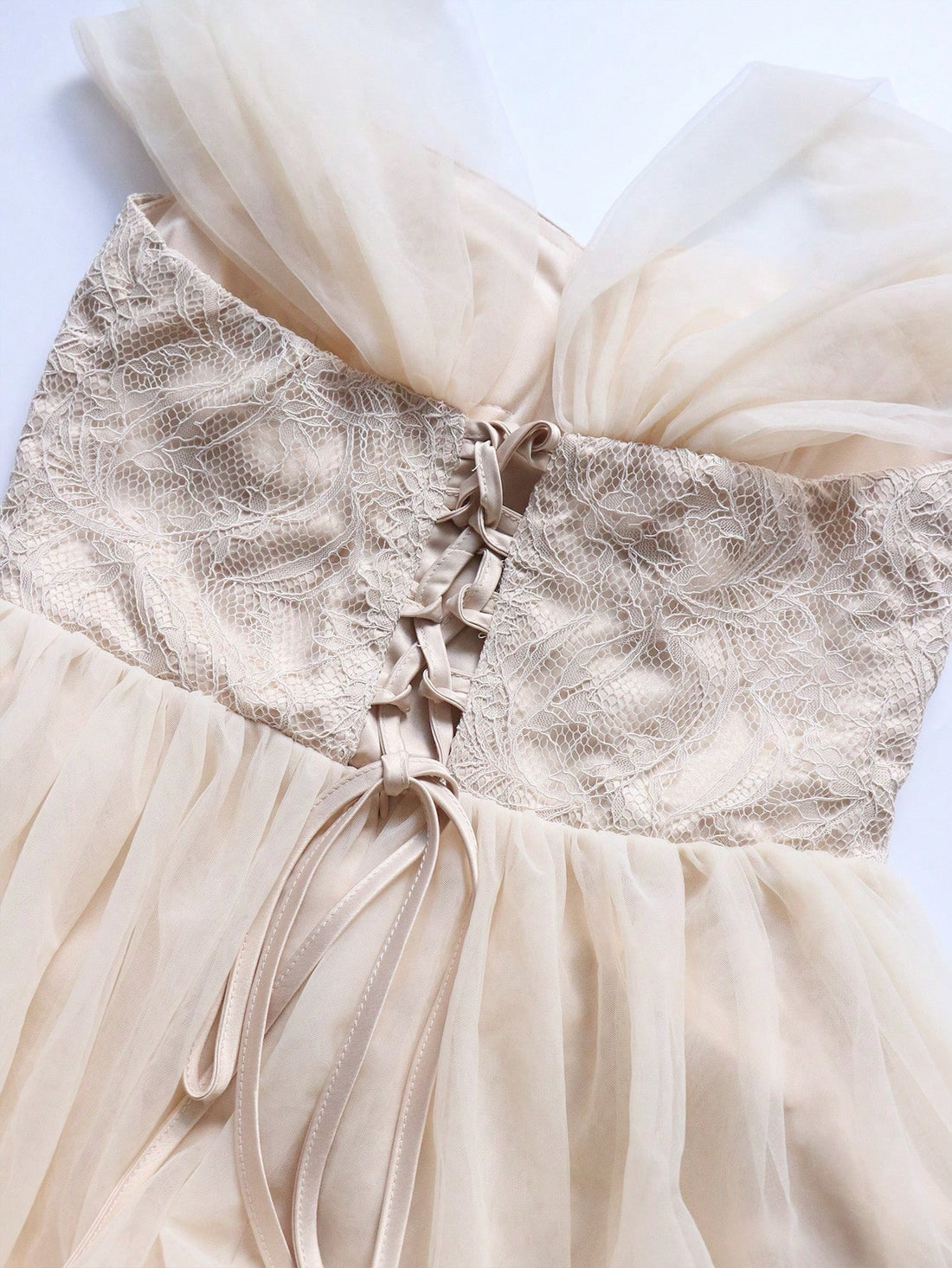 Off-Shoulder Lace Ruffle Maxi Dress – Women’s Elegant Flowy Evening Dress | ARINZE Fashion